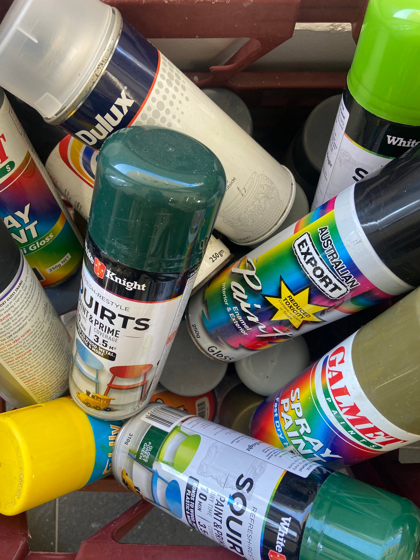 Spray Cans (non-Metallic) - Spray Can Various colours - Select In-Store