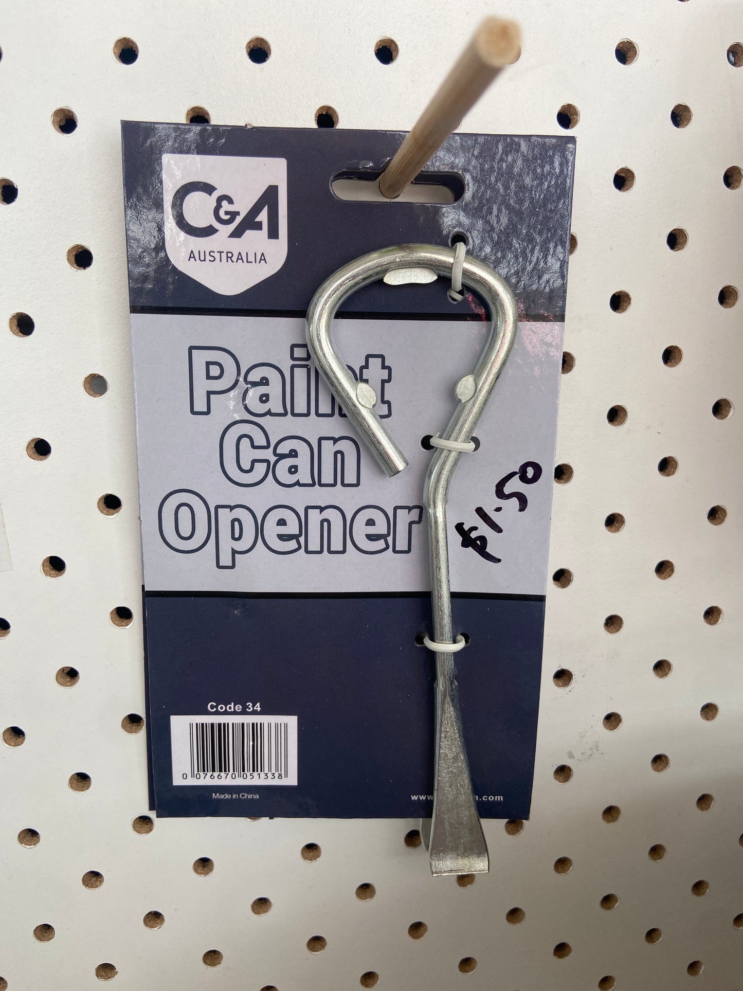 Paint tin opener - C&A Brush - New