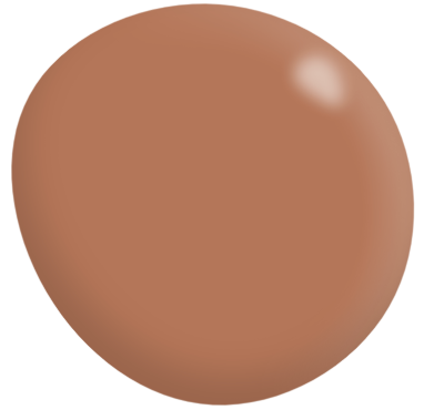 Interior/Exterior Full Gloss Enamel ORANGES 1L - Dulux colour: Apricot Mix