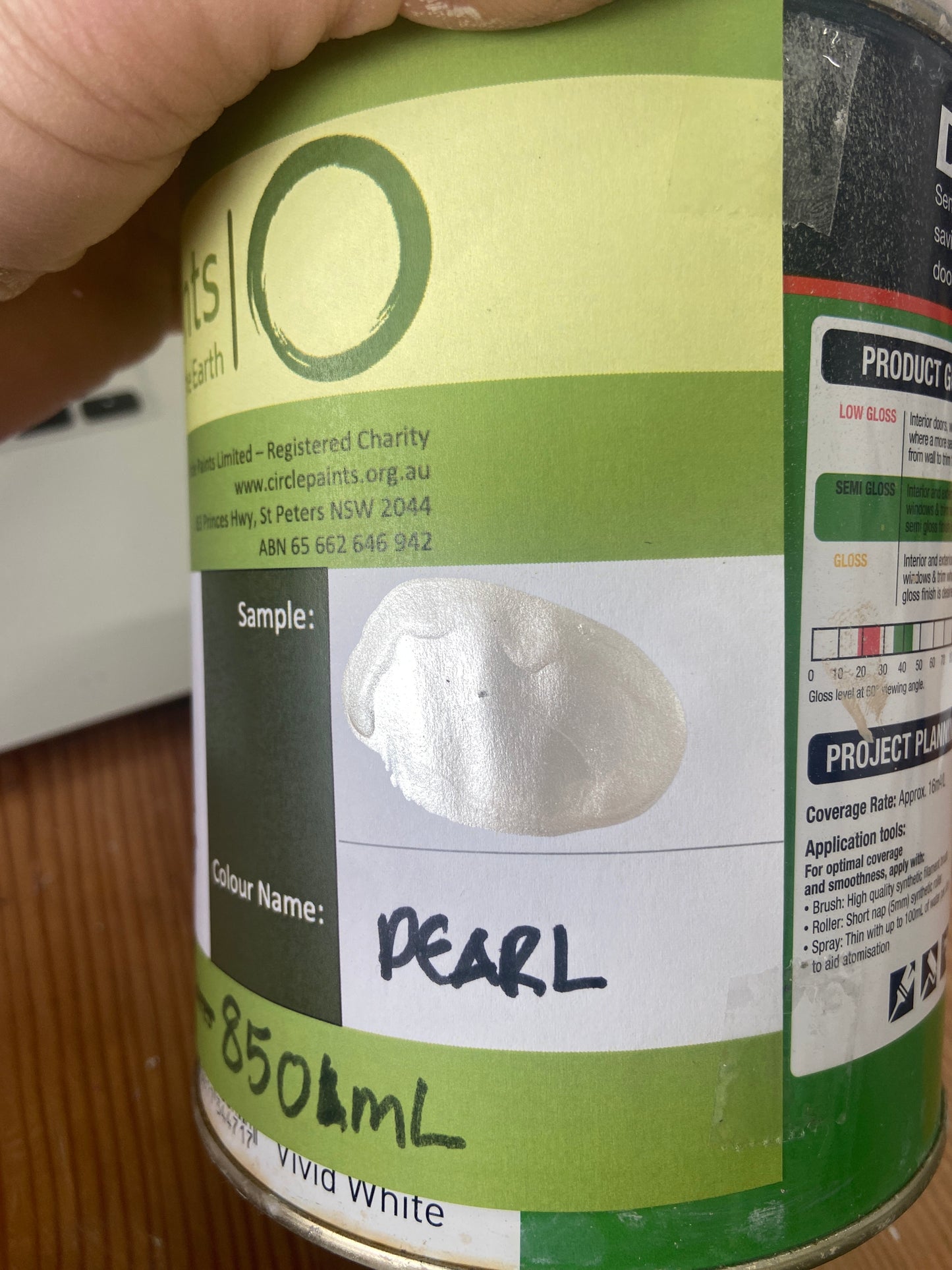 Interior Specialty Paint PEARL EFFECT 850ML - Colour: Pearl (untinted)