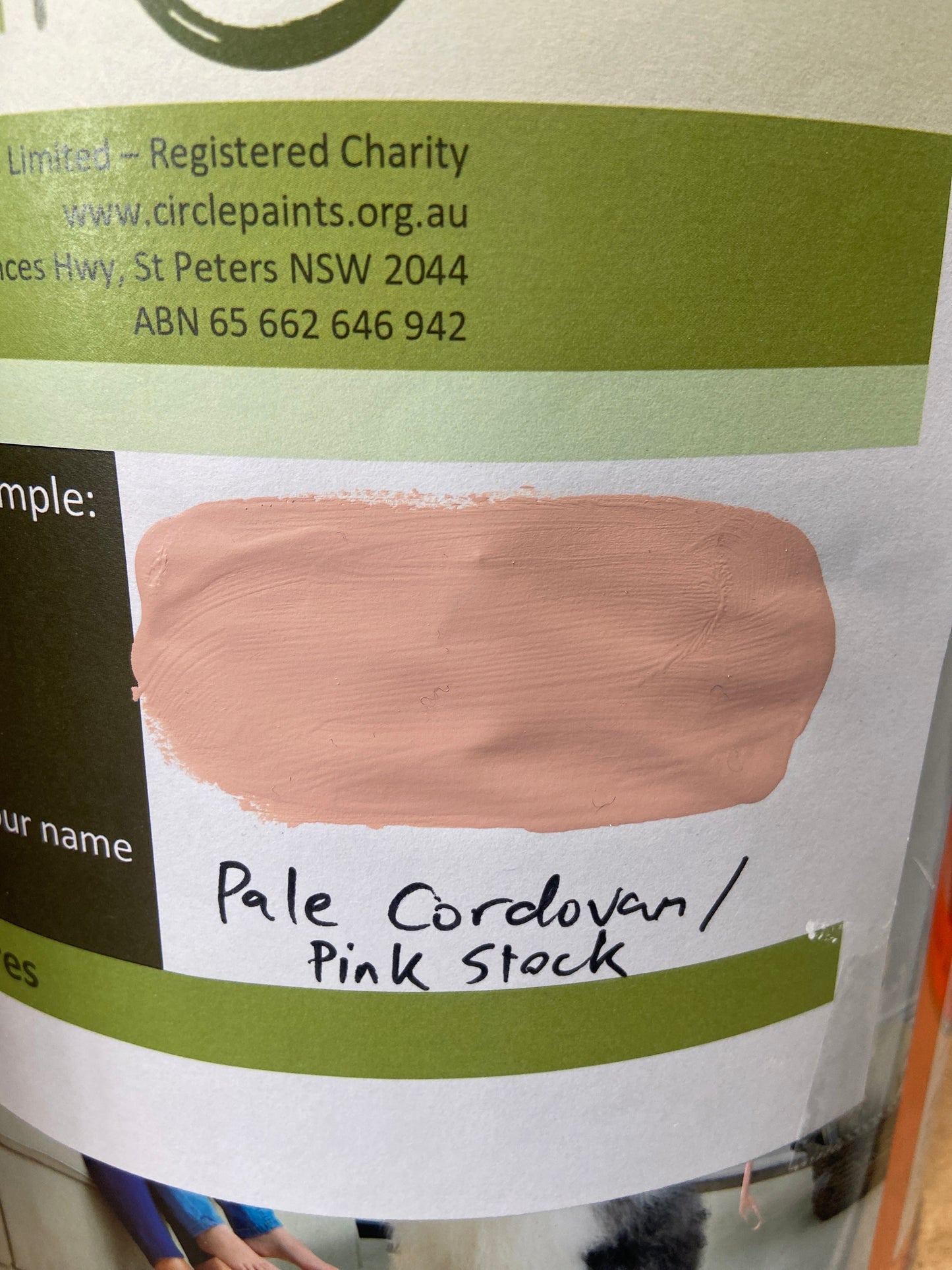 Interior Low Sheen PINKS 10L - Dulux colour: Pink Stock (close match - "Pale Cordovan")