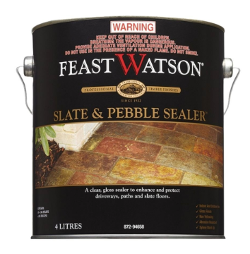 Interior/Exterior Oil-based Feast Watson Slate & Pebble Sealer 3.5L - Colour: Clear colourless