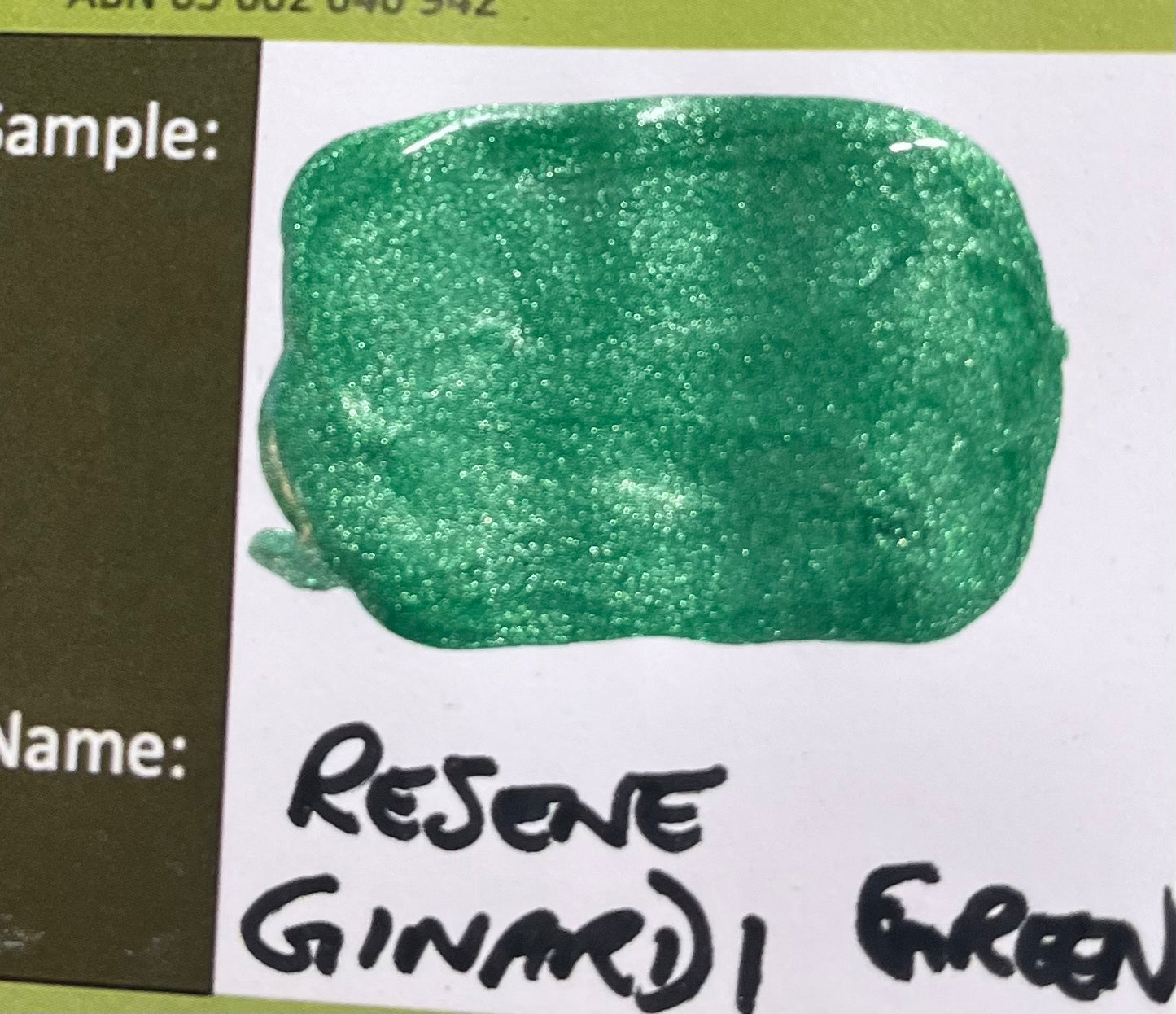 Interior/Exterior Specialty Resene FX METALLICS 2.7L - Resene colour: Ginardi Green