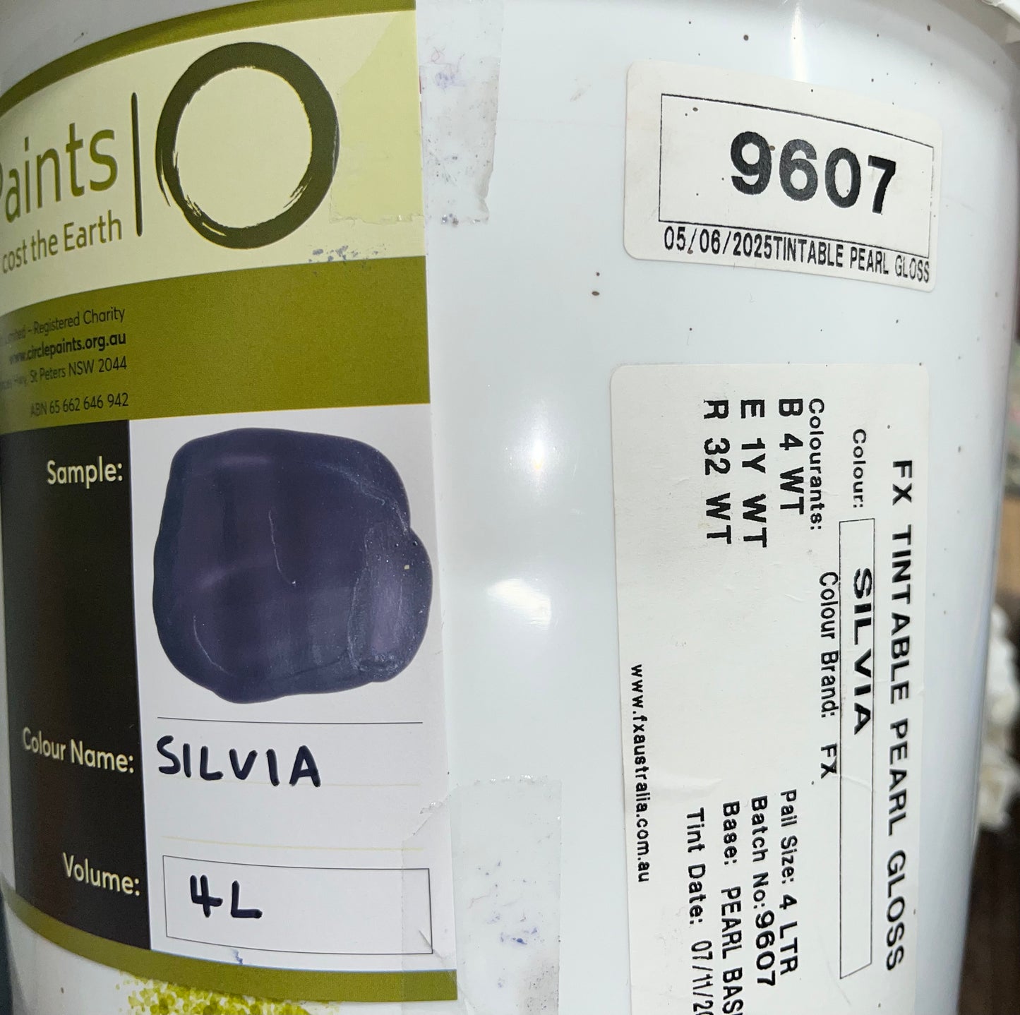 Interior Specialty Paint Gloss PEARL 4L - Colour: Silvia