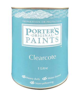 Interior Specialty Porter's Paints Clearcote coating 10L - Colour: Clear - colourless