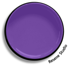 Interior/Exterior Low Sheen PURPLES 1L - Resene colour: Studio