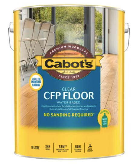 Water-based Interior Wood Care Matte Cabot's CFP Floor 5.5L - Colour: Clear Colourless