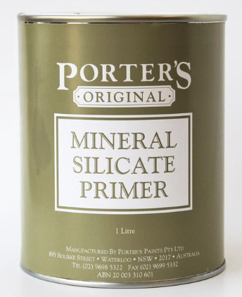 Specialty Interior/Exterior Porters Mineral Silicate Primer - CLEAR 15L - Dulux colour: Clear