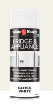 Fridge & Appliance Gloss 300g spray can - Colour: White