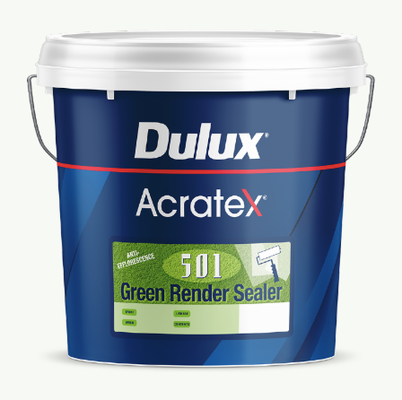 Acratex Green Render Sealer Exterior Primer Undercoat for fresh Render WHITES 13.9L - White