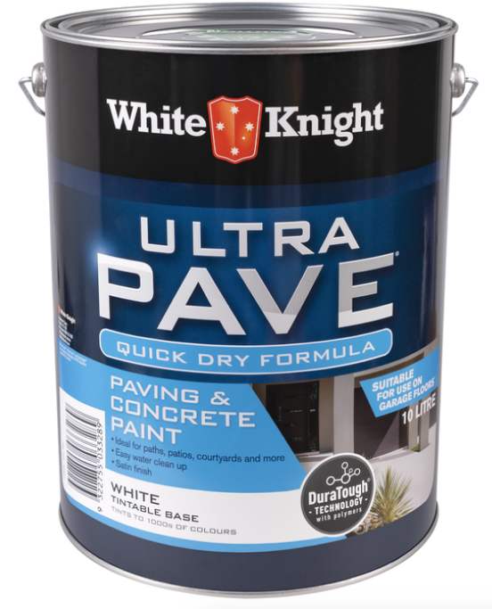 Interior/Exterior Satin Specialty Paint Water-based Paving & Concrete Paint GREYS 700mL - Colour: Medium Grey (similar to Dulux "Timeless Grey")