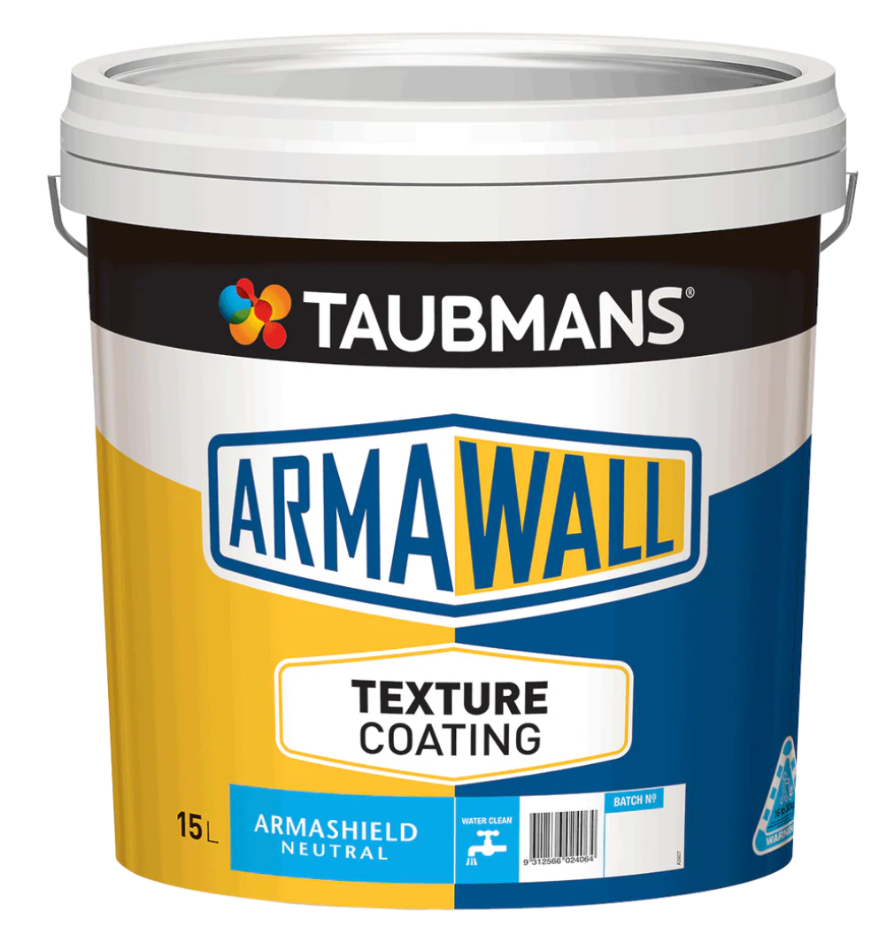Interior/Exterior Specialty Paint Armawall Armashield Texture Coating Low Gloss WHITES 15L - Dulux colour: China White