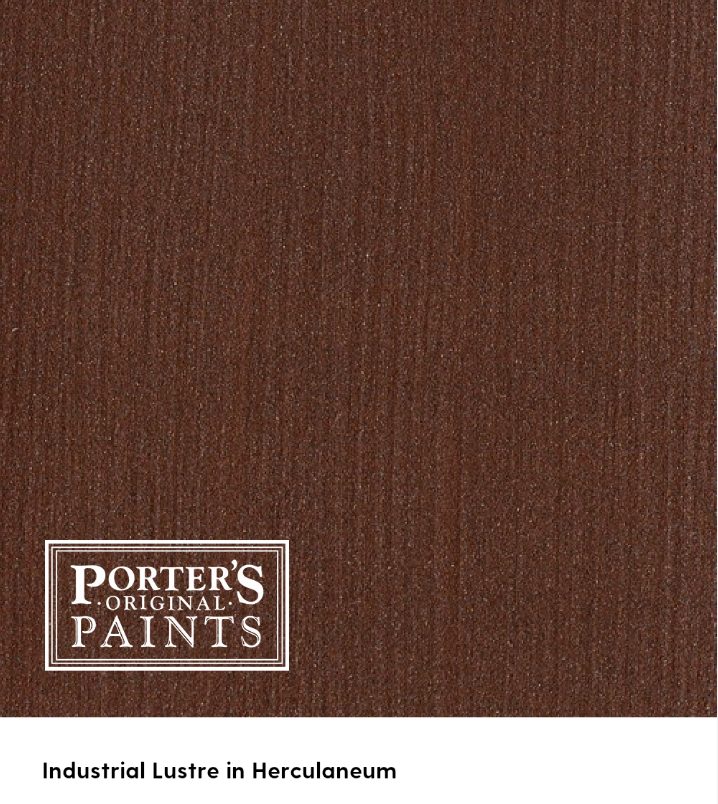 Interior/Exterior Specialty Porter's Industrial Lustre 1L - Colour: Herculaneum