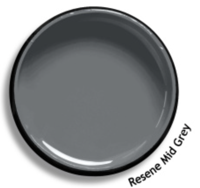 Interior/Exterior Resene X-200 Specialty Waterproofing Paint GREYS 10L - Colour: Similar to "Mid Grey" (Resene)