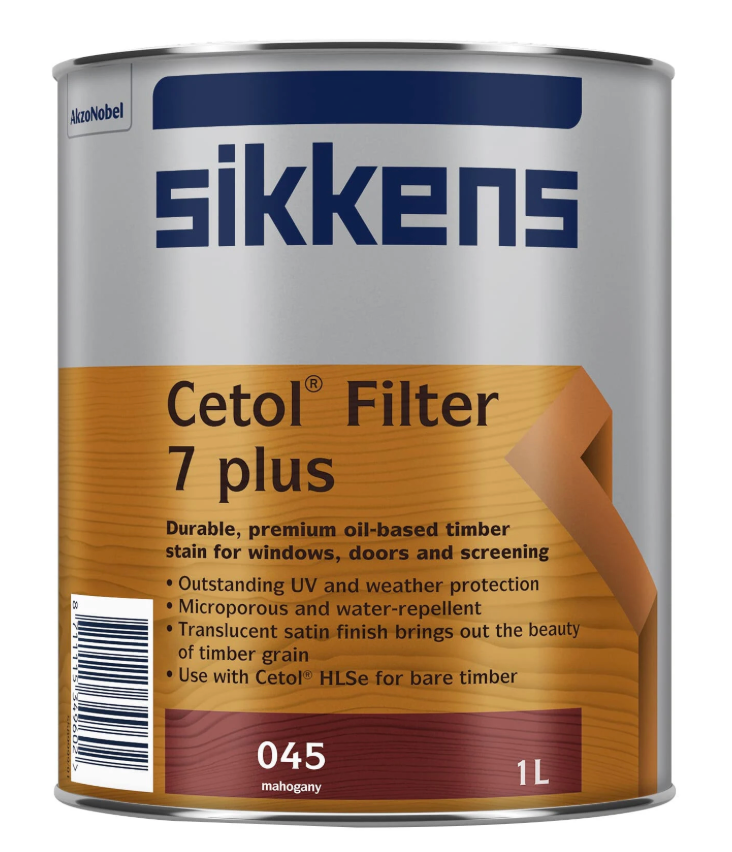 Wood Care Sikkens Cetol Filter 7 plus Timber Stain 900mL - Colour: Teak