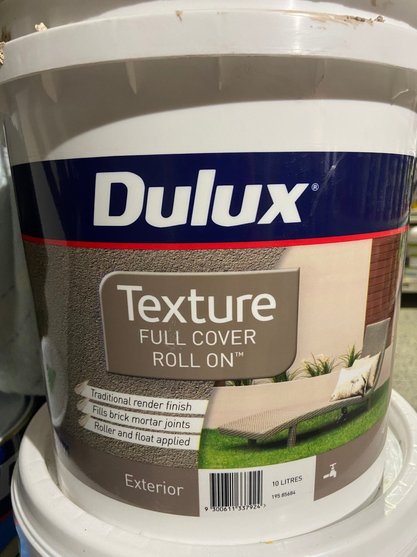 Specialty Exterior Texture Full Cover NEUTRALS 5.6L - Dulux colour: Parchment Paper (close match)