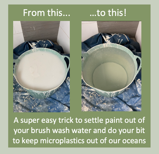 Ocean Champions’ Flocculant to treat brush wash water
