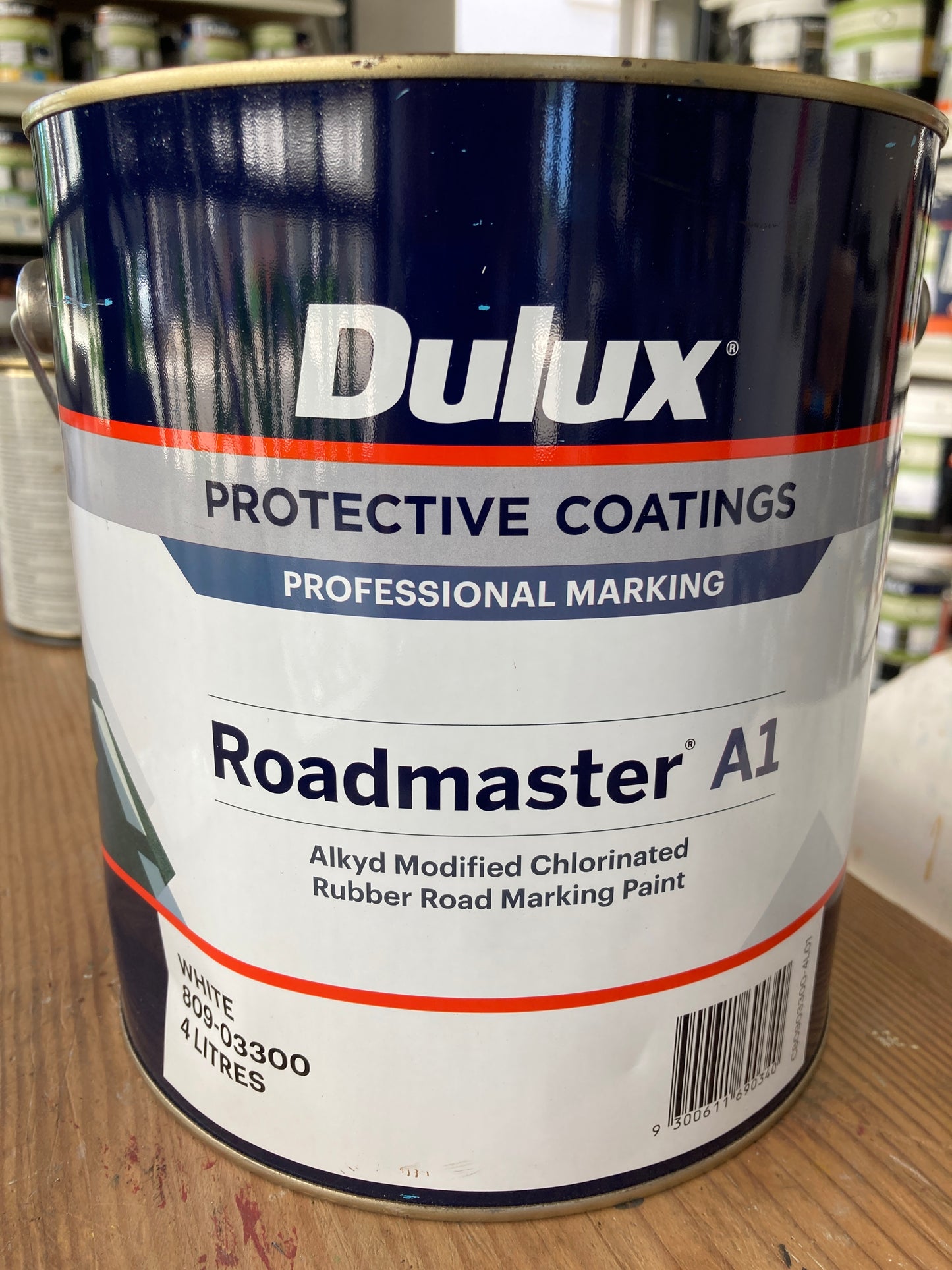Oil-based Exterior Specialty Paint Roadmaster A1 Driveway Concrete Paint BLUES 4L - Colour: Disabled Blue