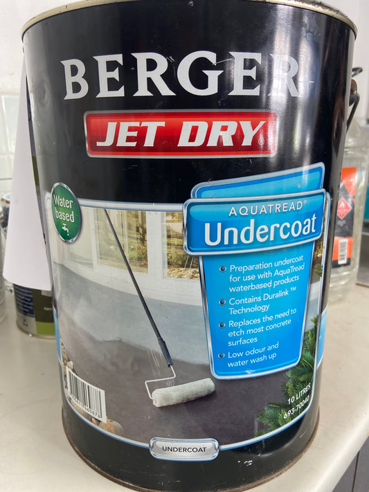 Interior/Exterior Specialty Paint Water-Based Driveway Floor Concrete Undercoat CLEAR 6.9L - Dulux colour: Clear (colourless)