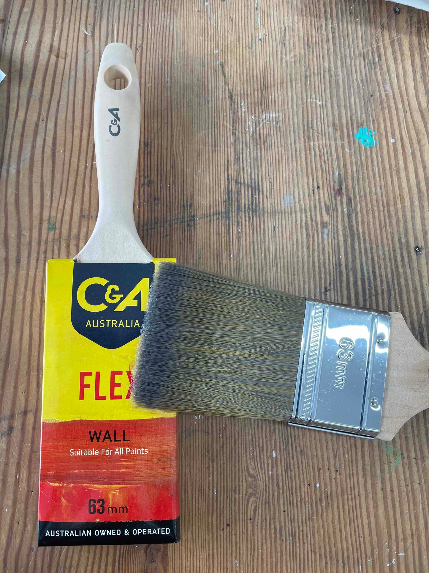 63mm Wall Paint Brush - C & A Flex range