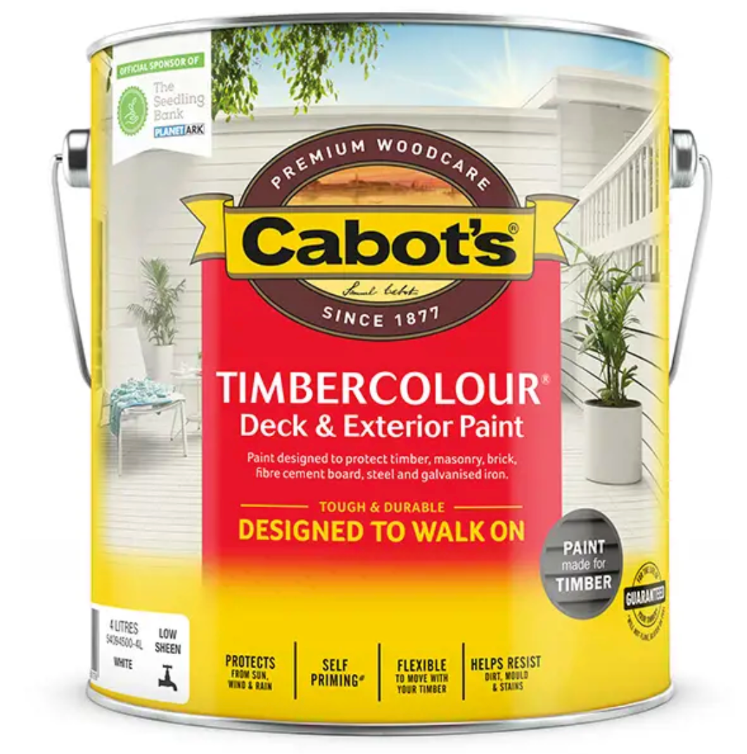 Exterior Low Sheen GREYS 4L - Dulux colour:  Wallaby Colorbond