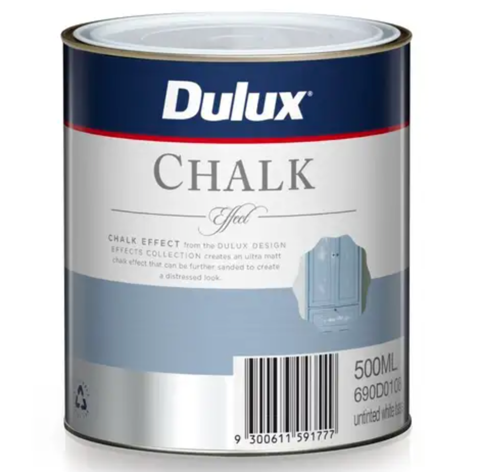 Interior Matt Specialty Paint Dulux Chalk Effect DARKS 500mL - Colour: similar to "Hidden Cove"