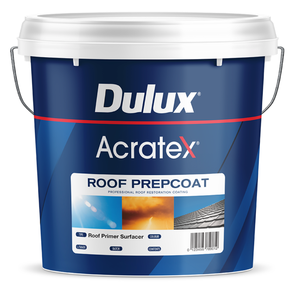 Specialty Exterior Primer Acratex Roof Primer Surfacer GREYS 15L - Dulux colour: Light Grey