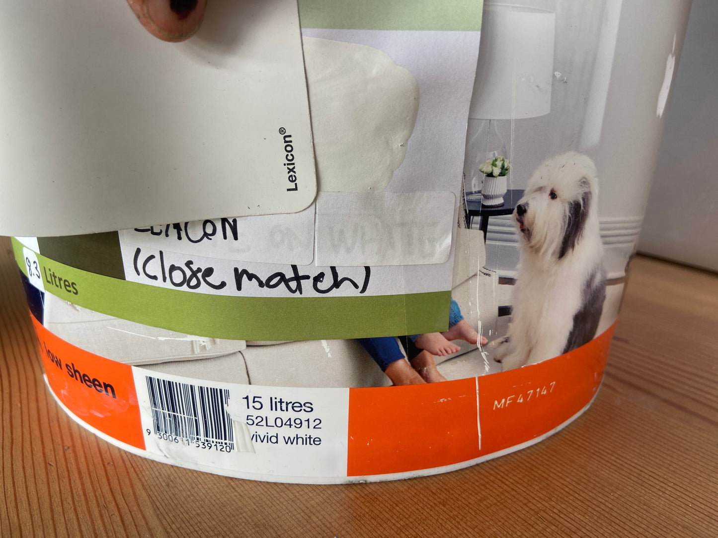 Interior Low Sheen WHITES 8.3L - Dulux colour: Lexicon (close match)