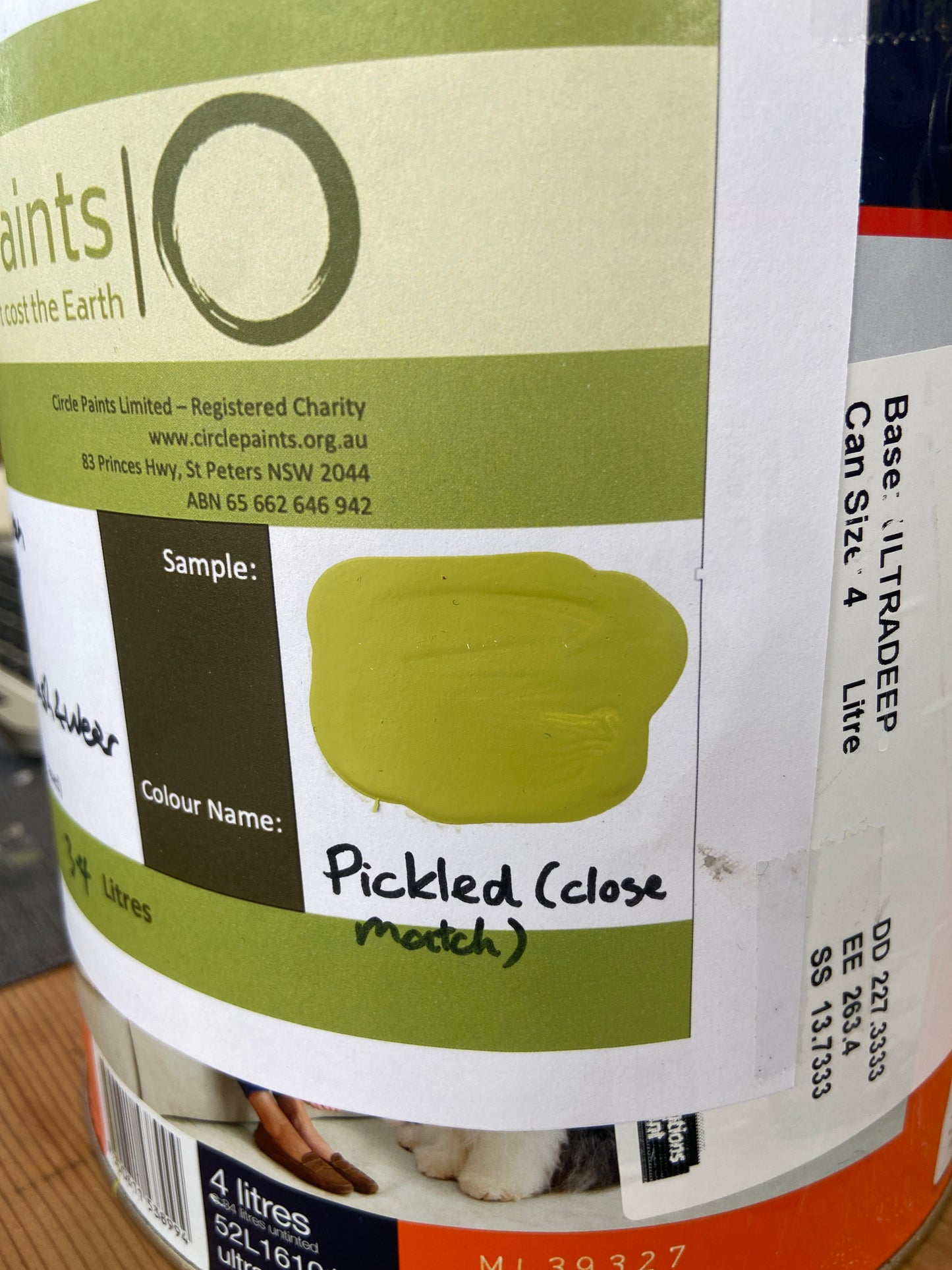 Exterior Low Sheen GREENS 2.2L - Dulux colour: Pickled (close match)