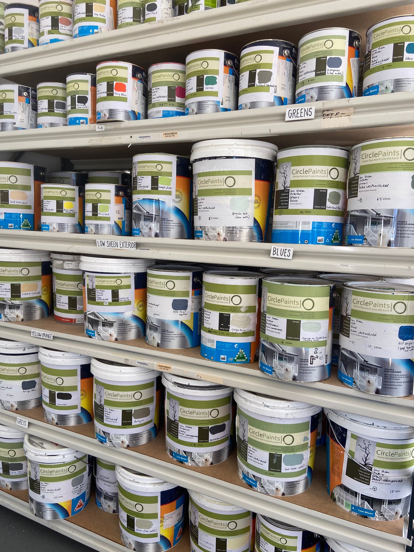 Exchange of item - 4L metal paint for 4L Domino Aquanamel