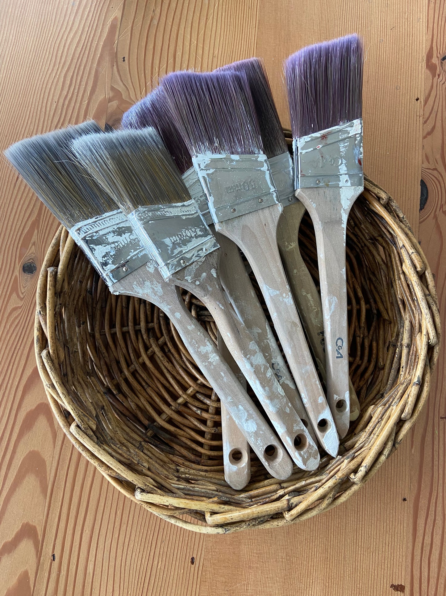 Paint brush saved from landfill