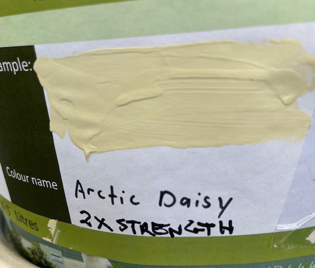 Exterior Low Sheen Super Hide YELLOWS 14.5L - Dulux Colour: Arctic Daisy (2 x strength)