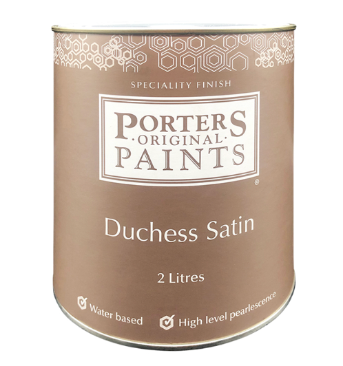 Interior Water-Based Specialty Porter's Paints PEARL & METALLIC Duchess Satin 3.3L - Colour: Day Dreamer Half (good match - pearl effect)