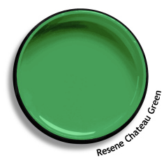 Interior/Exterior Semi-Gloss Enamel GREENS 2.1L - Resene colour: Chateau Green
