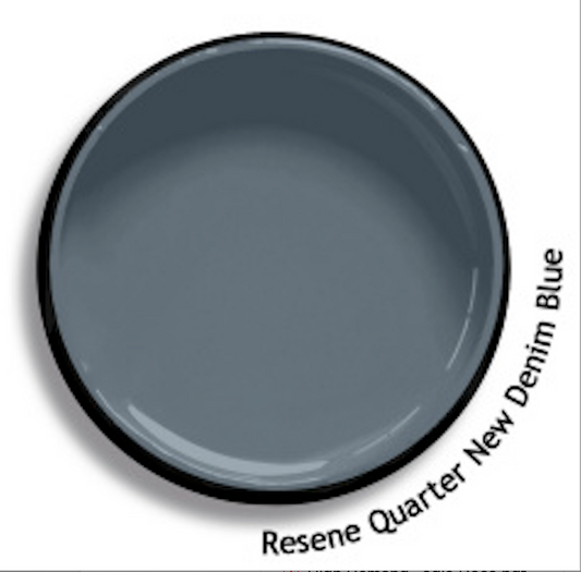 Interior/Exterior Semi Gloss Enamel BLUES 4L - Resene colour: Quarter New Denim Blue