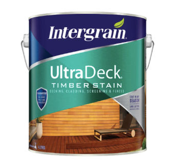 Wood Care Intergrain Ultradeck Timber Stain 6.9L - Colour: Ebony