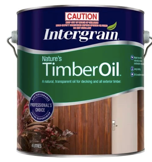 Exterior Wood Care Decking & Timber Oil 3.6L - Colour: Natural (lightly pigmented)