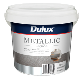 Interior Specialty Paint METALLICS 1L - Colour: Exposed Granite (looks like champagne)