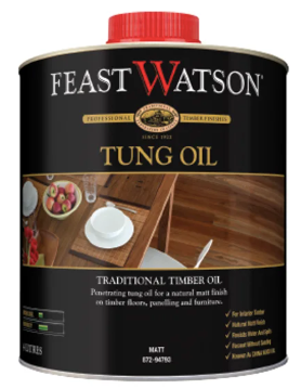 Interior Wood Care Matt finish Timber Oil Feast Watson Tung Oil 0.75L - Colour: Natural