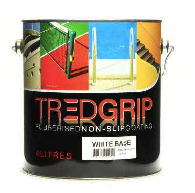 Interior/Exterior Matt Specialty Tredgrip Rubberised Non-Slip Paint Floor Concrete Paint Neutrals 10L - Dulux colour: Land Light (but can be retinted to most mid-tone shades)