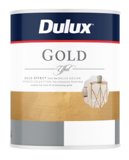 Interior Specialty Paint METALLICS 700mL - Dulux colour: Gold (untinted)