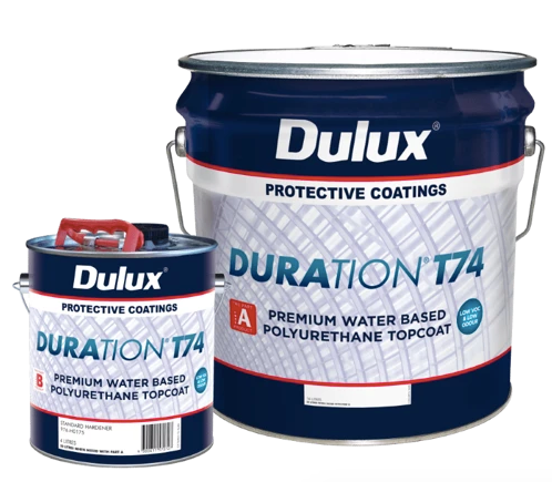 Exterior Specialty Water-Based Dulux Duration T74 3L - Dulux colour: White (untinted - can be tinted)