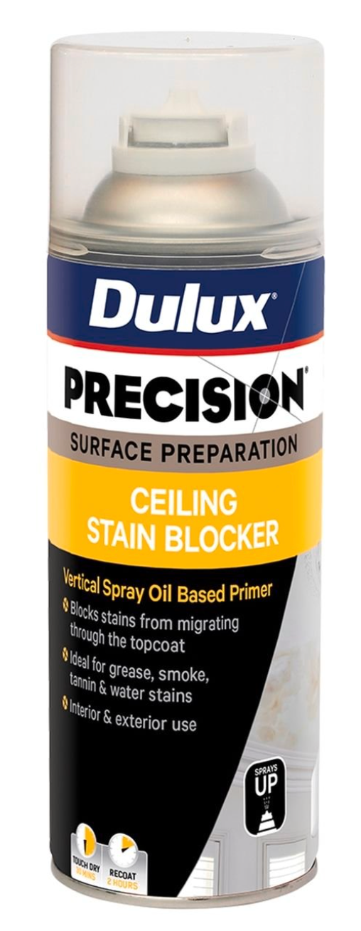 Specialty Paint Ceiling Stain Blocker Spray Can 350g - Dulux colour: White