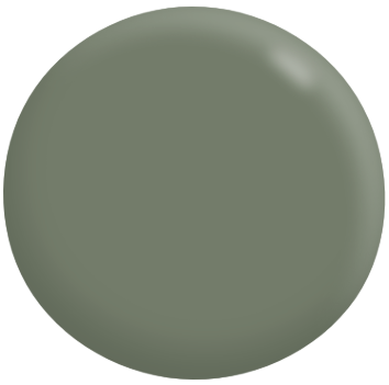 Metal Paint Water-Based Metalshield Satin (Semi-Gloss) GREENS 1L - Dulux colour: Sedge Green (good match)