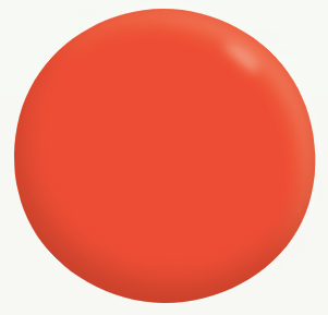Exterior Low Sheen ORANGES 4L - Dulux colour: Vibrant Orange