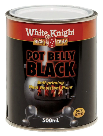 Specialty Paint Pot Belly Paint DARKS 350mL - Colour: Black