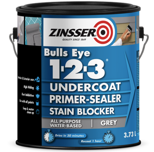 Primer Undercoat Stain Blocker Prep Coat GREYS 1.9L - Colour: Grey (tintable)