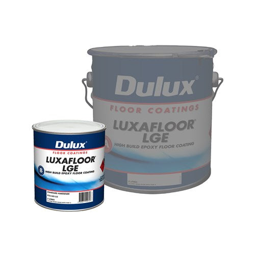 Two-Pack Epoxy Floor Coating - Dulux Luxafloor LGE Part B ONLY - 2L - Colour: Clear