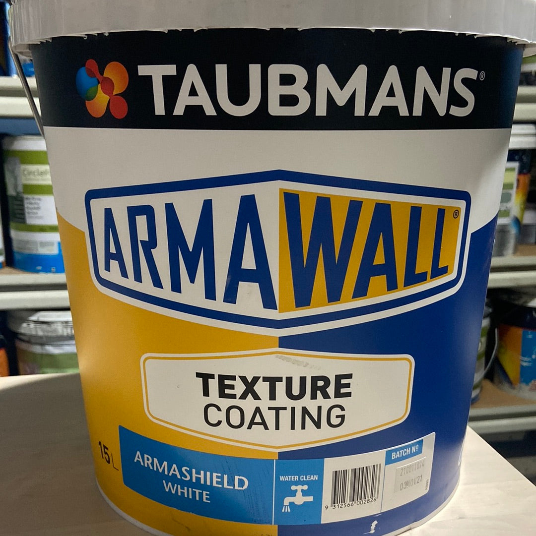 Interior/Exterior Specialty Paint Armawall Texture Coating GREYS 15L - Dulux colour: Grey Pebble Quarter