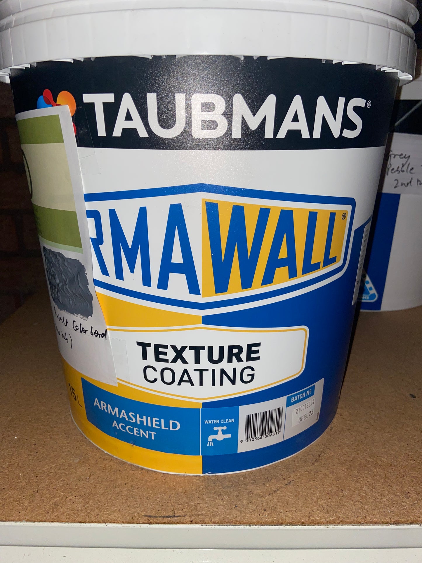 Interior/Exterior Specialty Paint Armawall Texture Coating GREYS 15L - Dulux colour: Basalt Colorbond